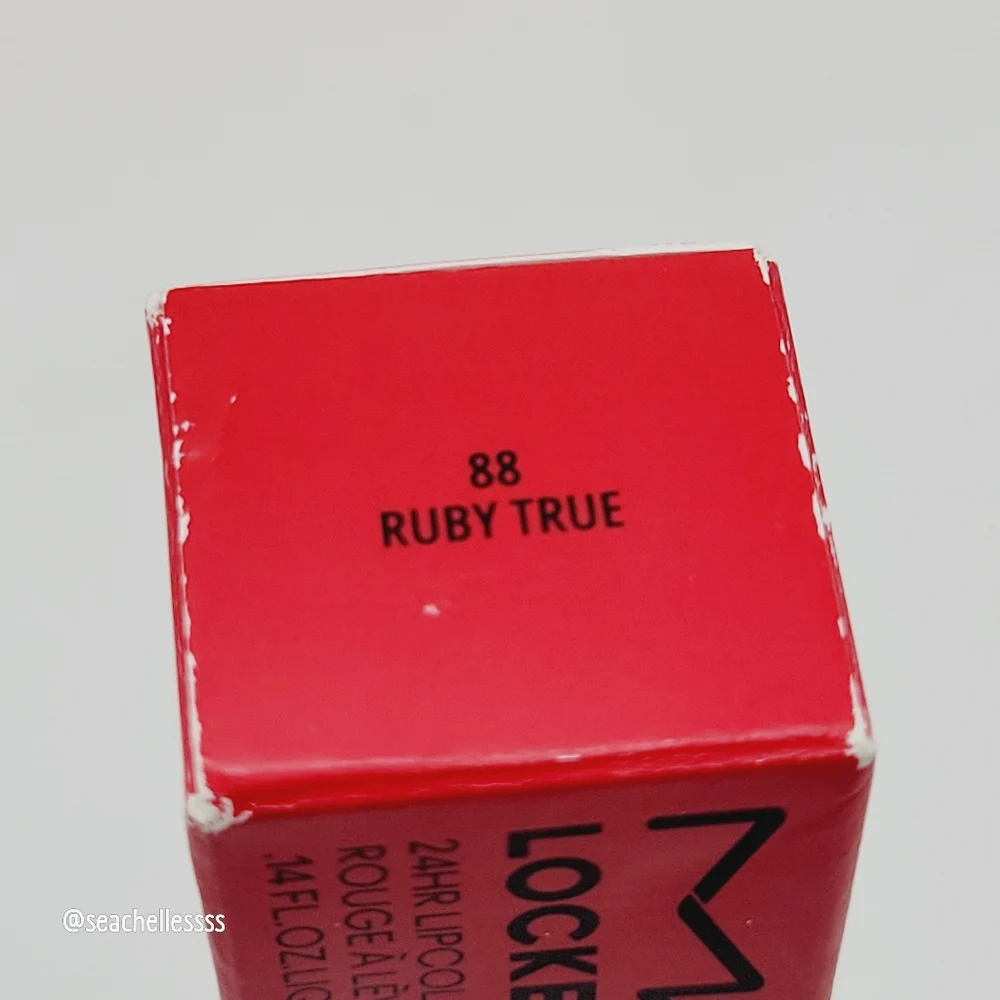 MAC Cosmetics Locked Kiss Ink Liquid Lipstick Ruby True Brand New In Box